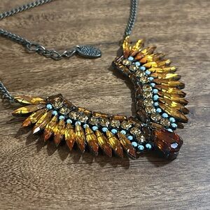 JLC Phoenix Choker Bib Necklace